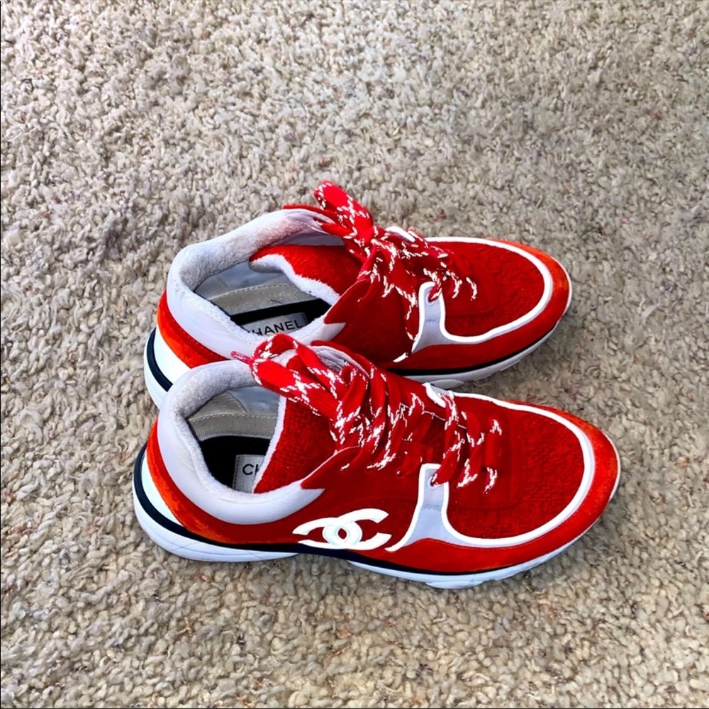 Authentic Chanel Sneakers